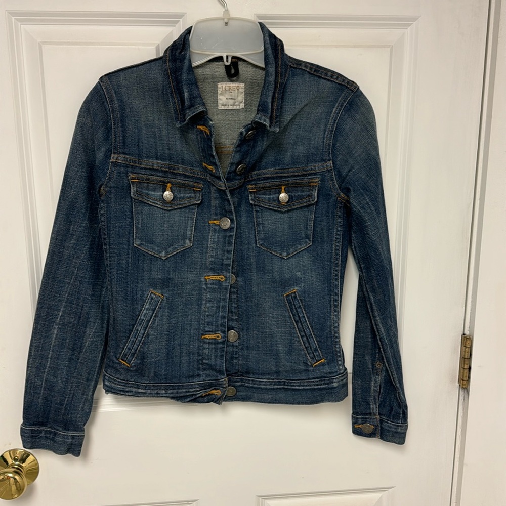 J Crew Jean Jacket sz XXS